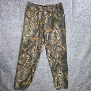 Ace Outdoor Outfitter Pants Mens Large Camo Fleece Lined Hunting Realtree USA